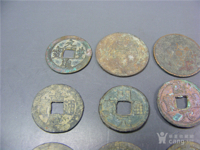 收来的 个个朝代老钱币、老铜元、老外国币18