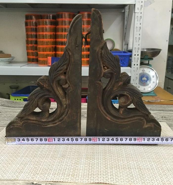 清代老房子拆下来的角花木雕 (包真包老) A101