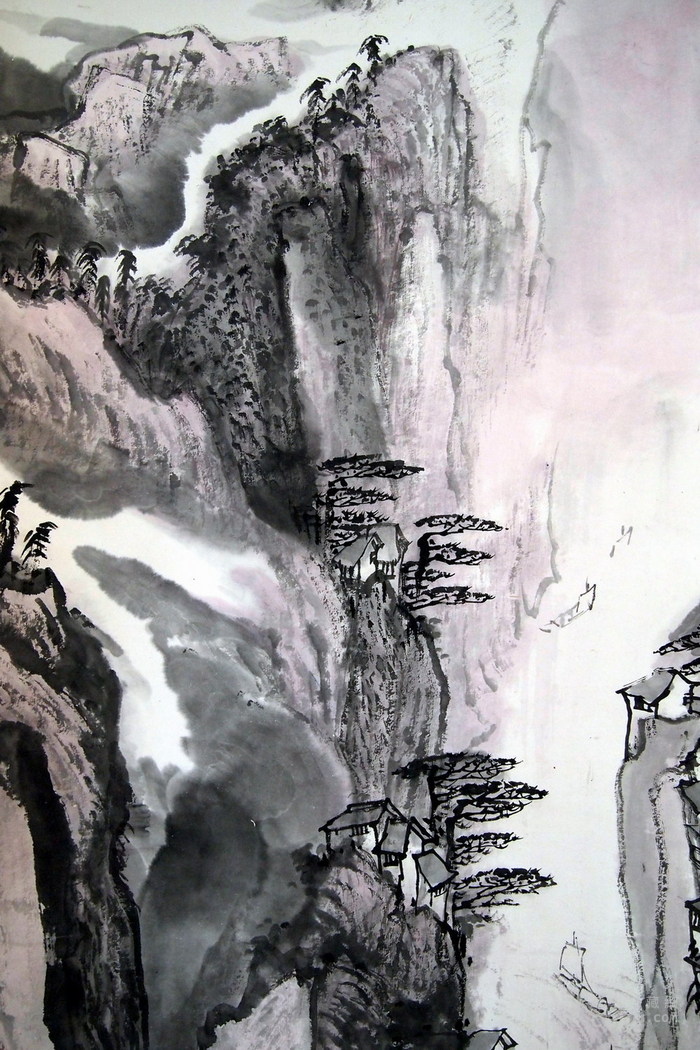 华夏书画城 书画 当代 当代名家--蔡天雄--《山水》