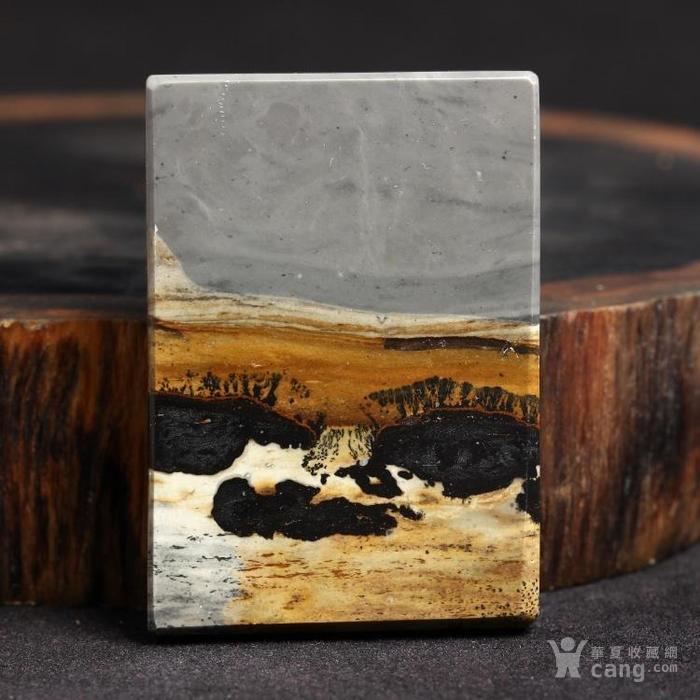 【00938】广西草花石国画石平安无事牌山水风景精品