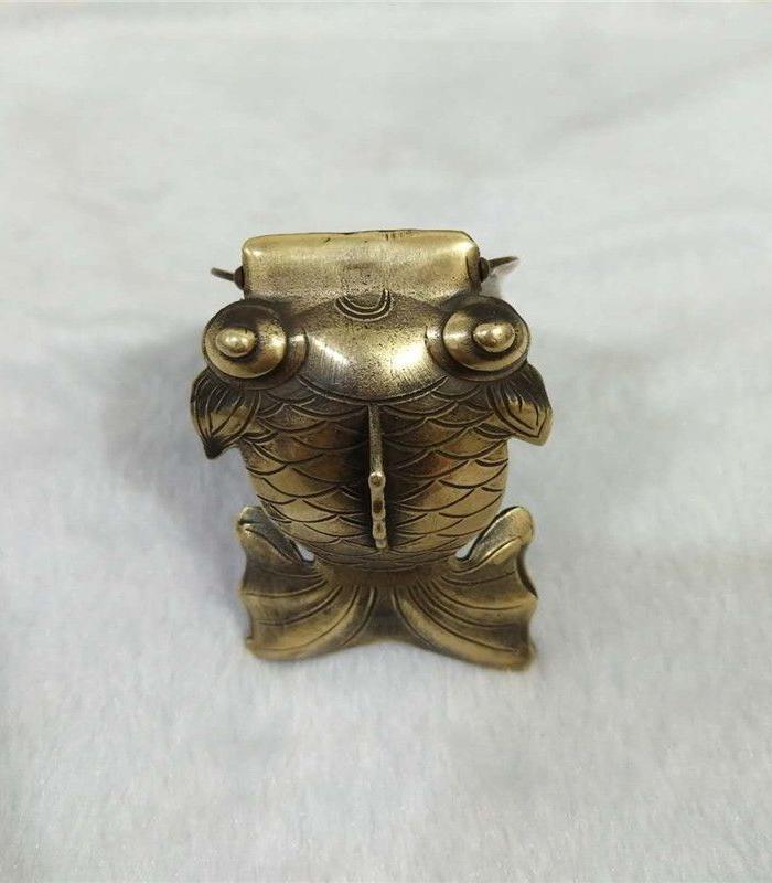 纯铜鞋拔子 穿鞋提鞋 金鱼黄铜鞋拔都有 送老人