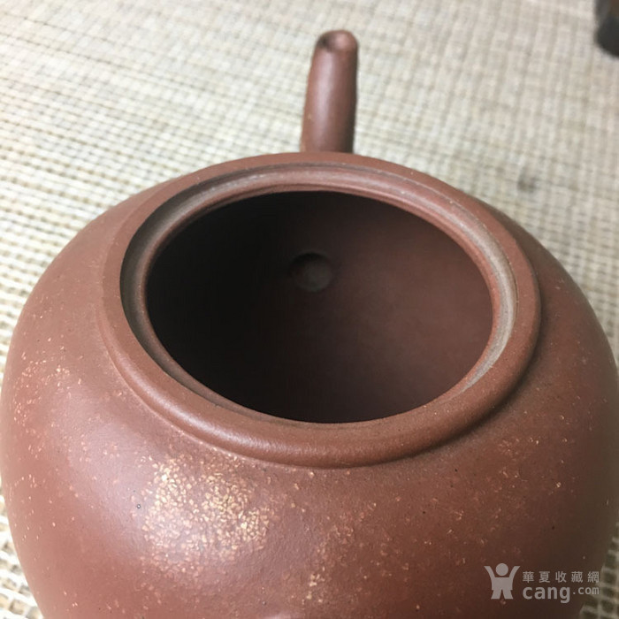 清代老紫砂壶传世老古董老壶铺砂洒金大紫砂壶老茶壶包老古玩杂项