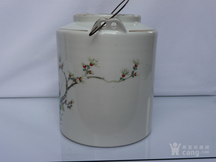 晚清民国名家制作粉彩瓷茶壶