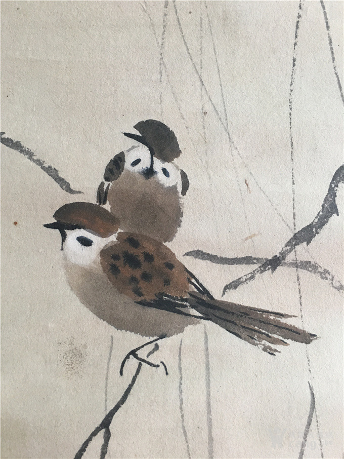 徐悲鸿麻雀