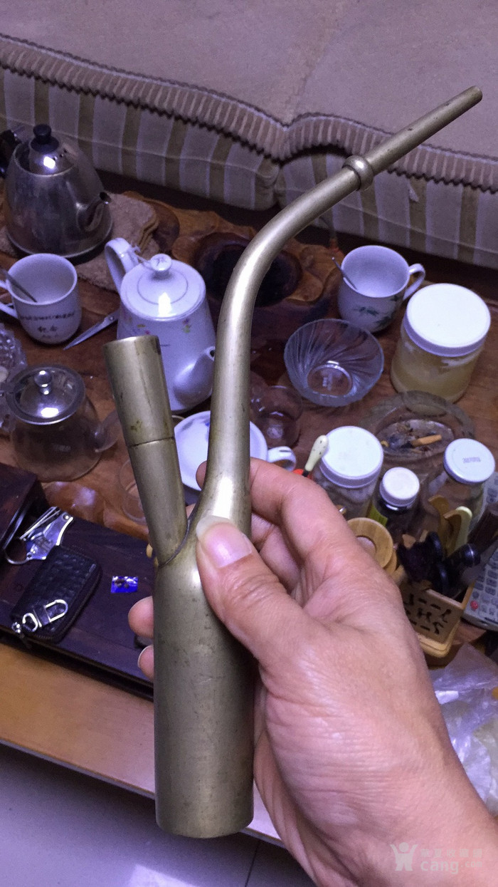 清代白铜水烟斗_清代白铜水烟斗价格_买卖_交易_行情