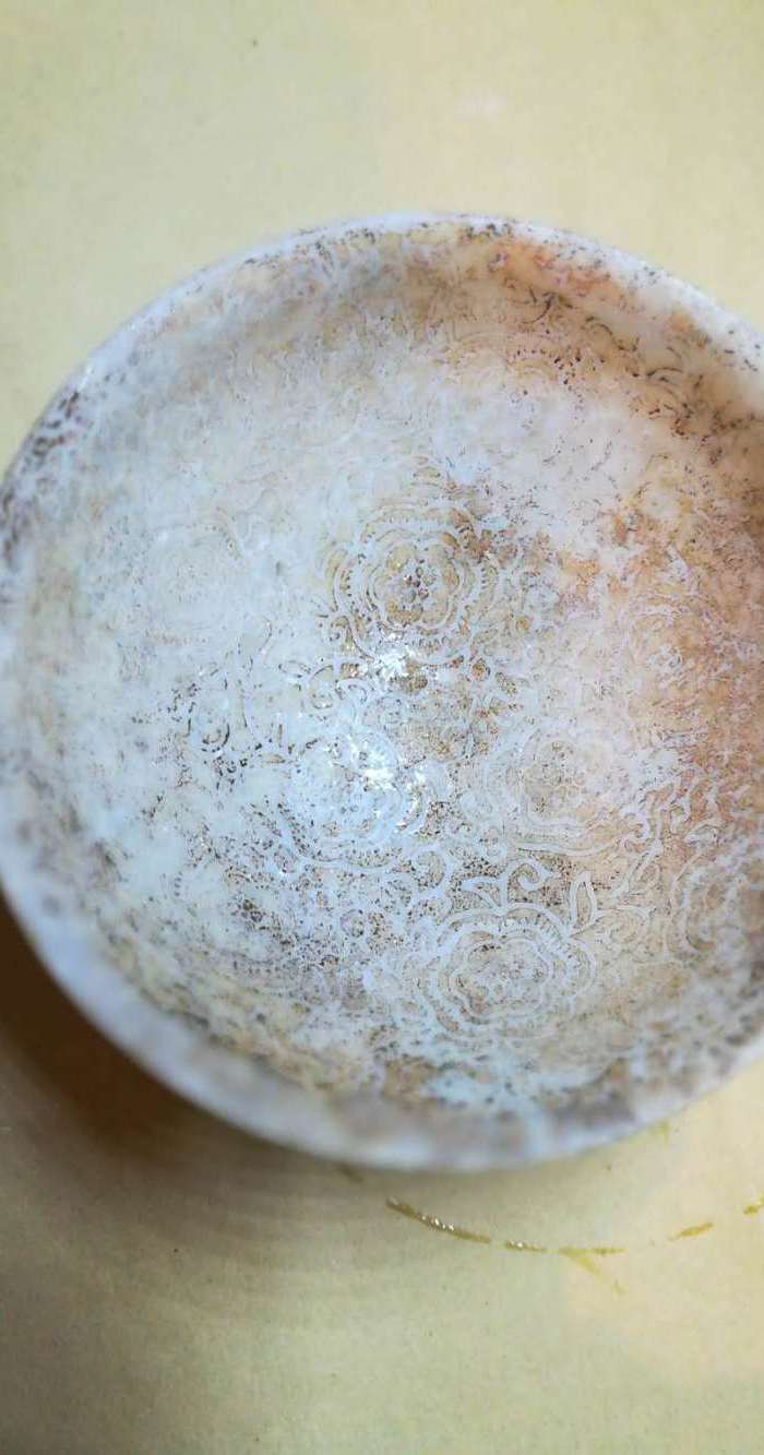 雍正年制汉白玉碗