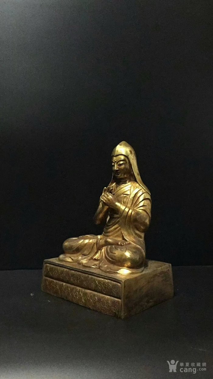 大明永乐年施鎏金佛像
