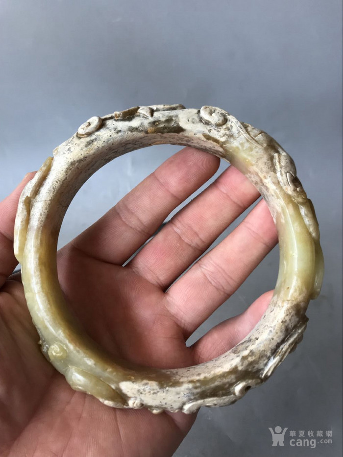 黄玉龙凤手镯