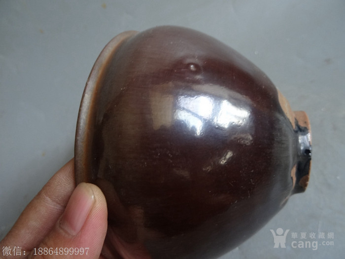 高古 > 宋 酱釉碗 古玩古董杂项瓷器保真包老精品收藏  年代:宋代