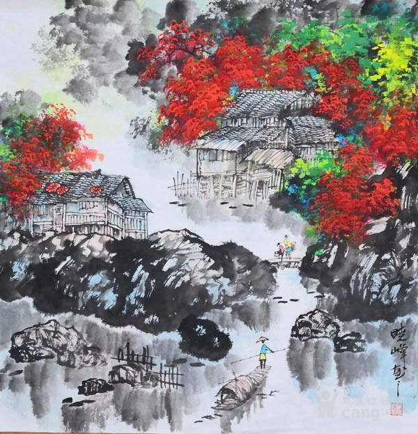 陈晓峰 183 四尺斗方山水