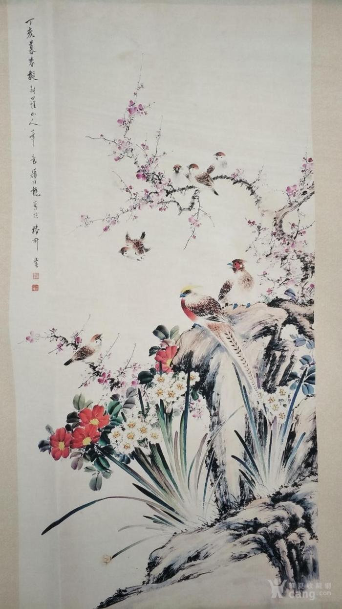 花鸟长卷画