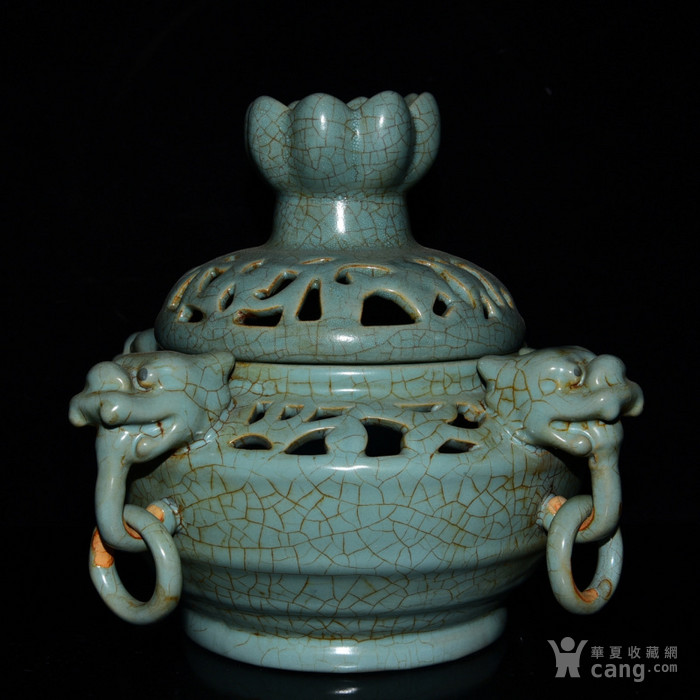 汝窑镂空香薰炉19 17