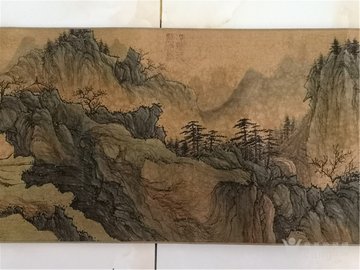 唐寅精品山水长卷