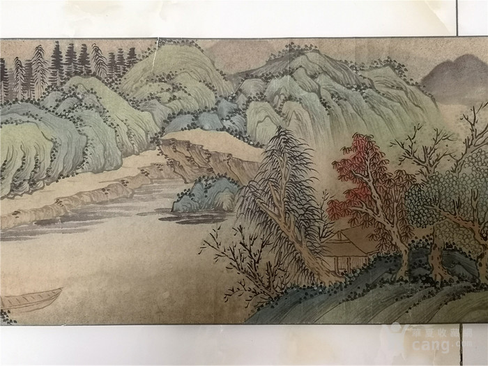 华夏古玩城 字画 古代 > 沈周山水长卷  品相:全品