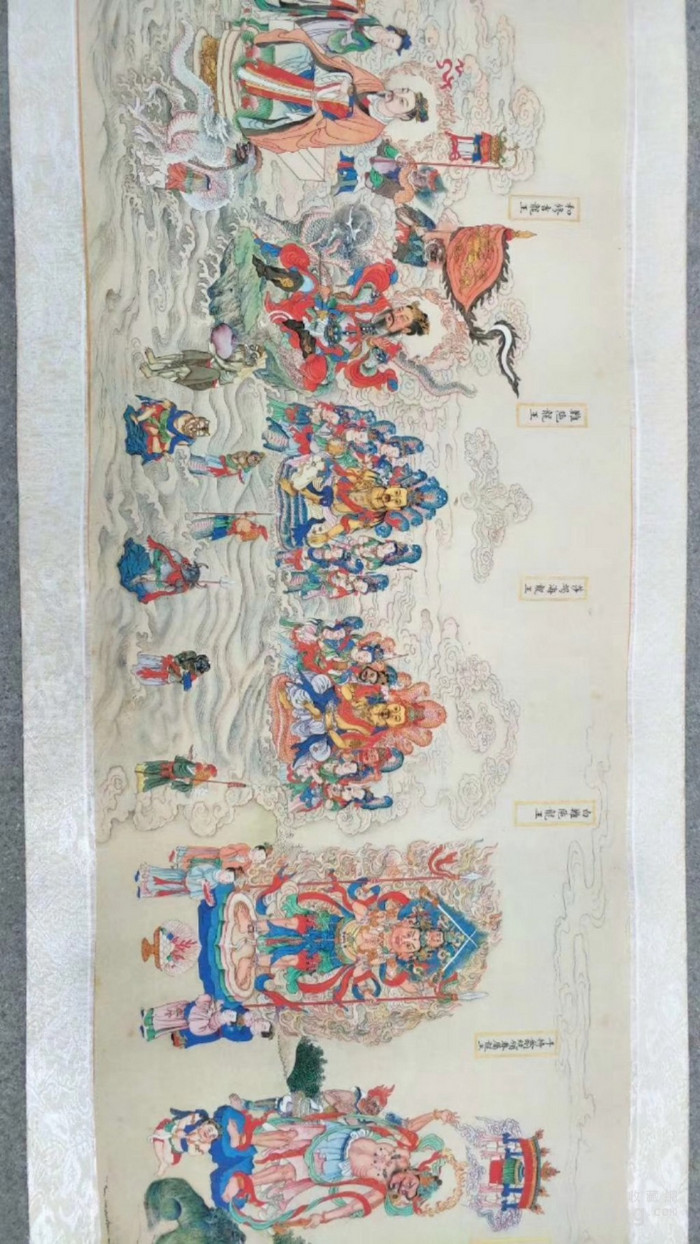 收藏长卷画