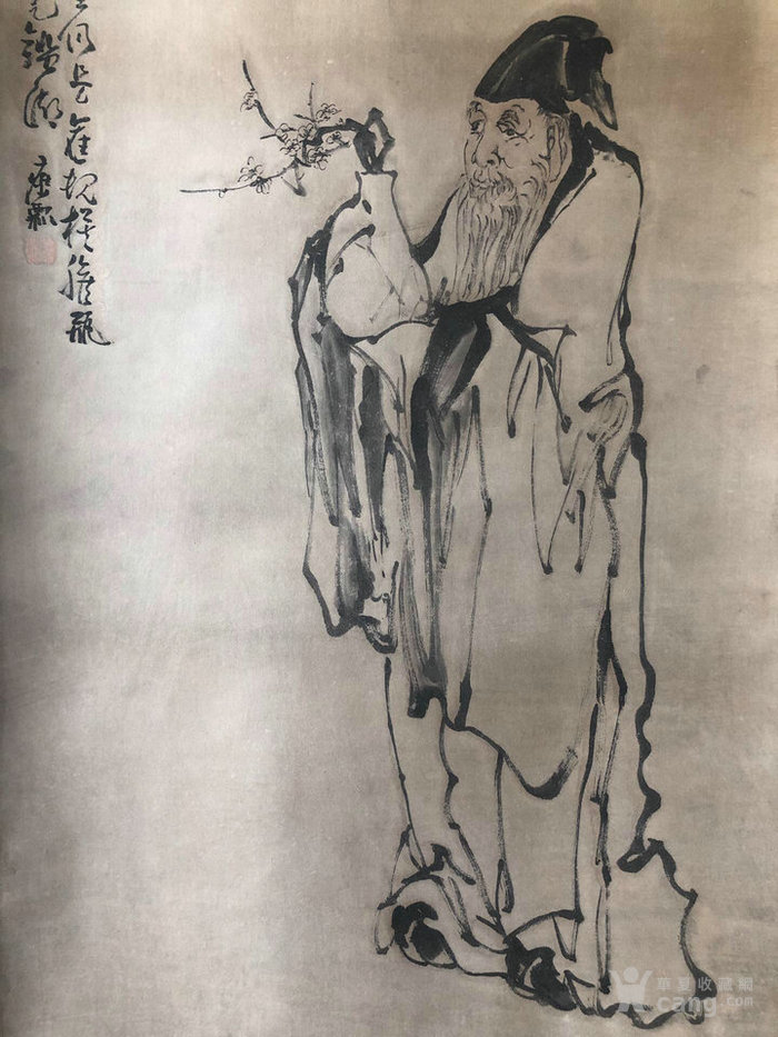 华夏古玩城 字画 近现代 > 黄慎作品人物                    描述