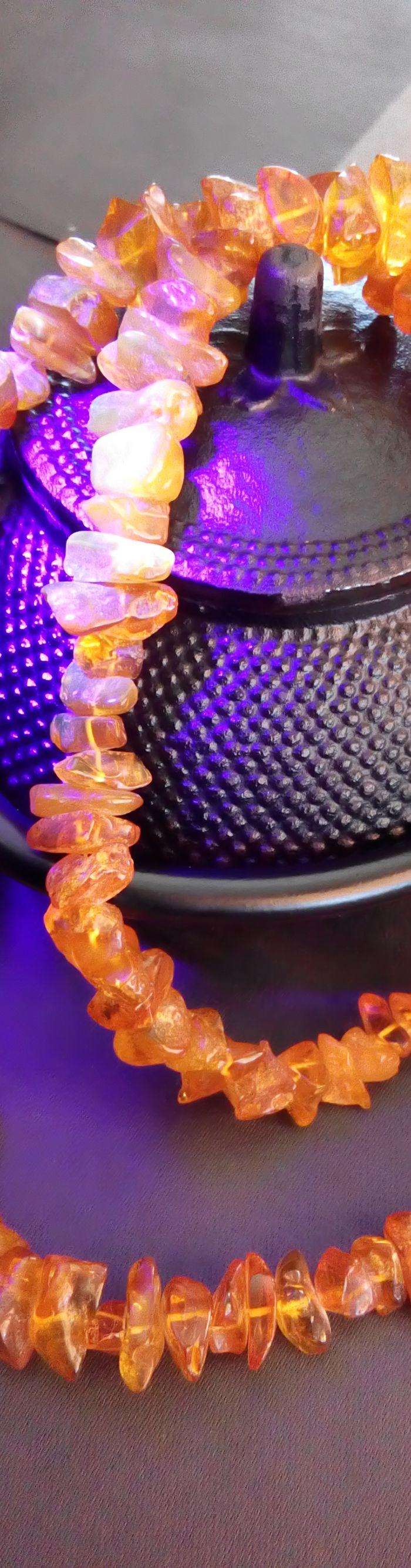 天然波罗的海随型老琥珀项链43克