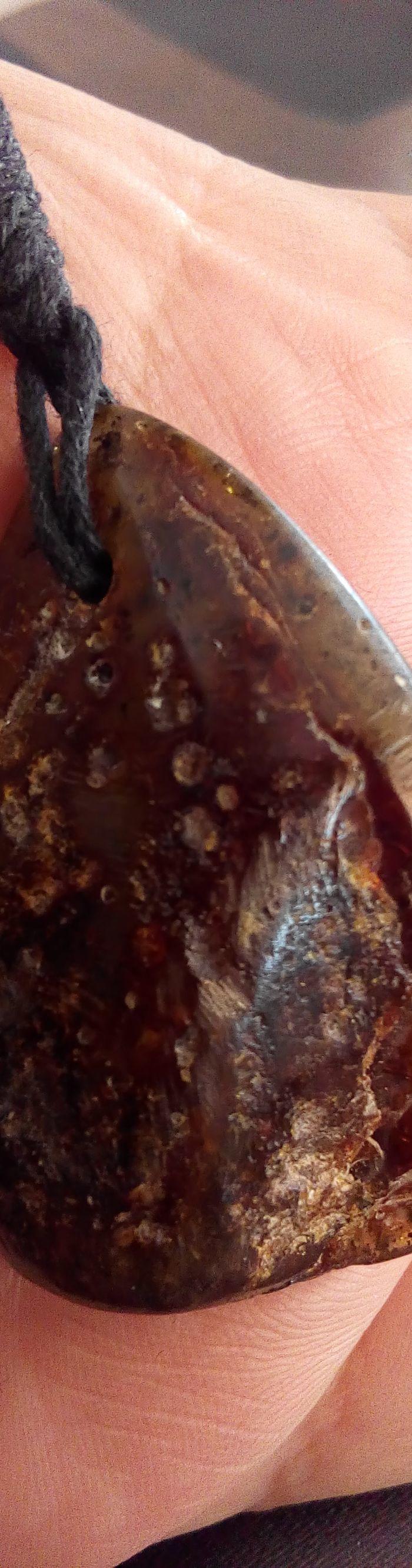 天然波罗的海翳珀吊坠11.4克