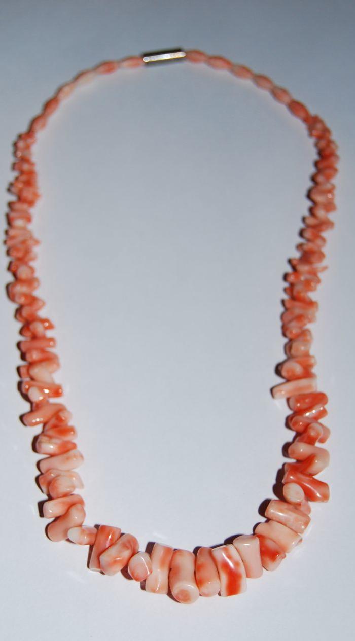 天然孩儿面珊瑚项链 2