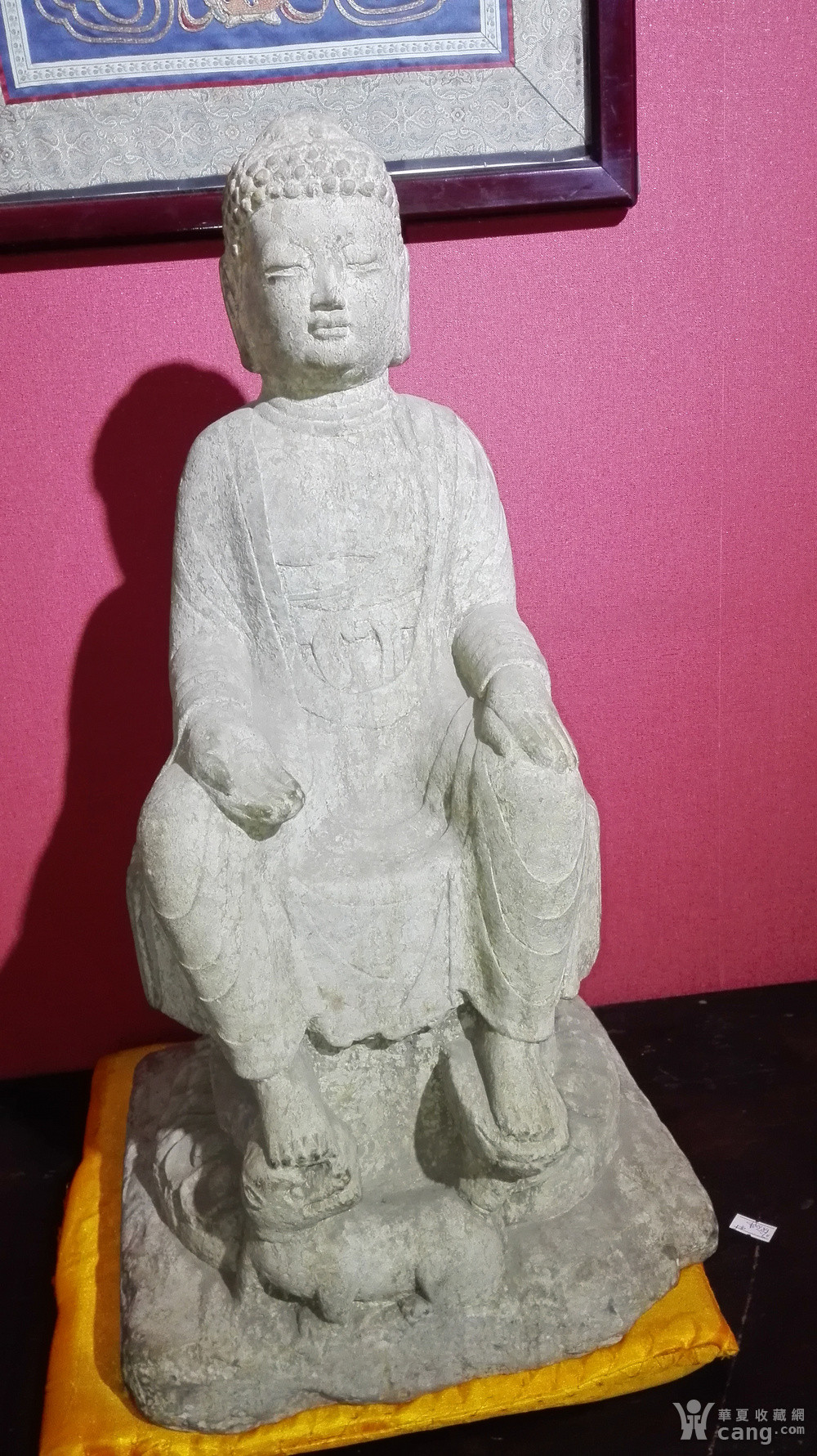 宋代石佛_鉴定频道_华夏收藏网