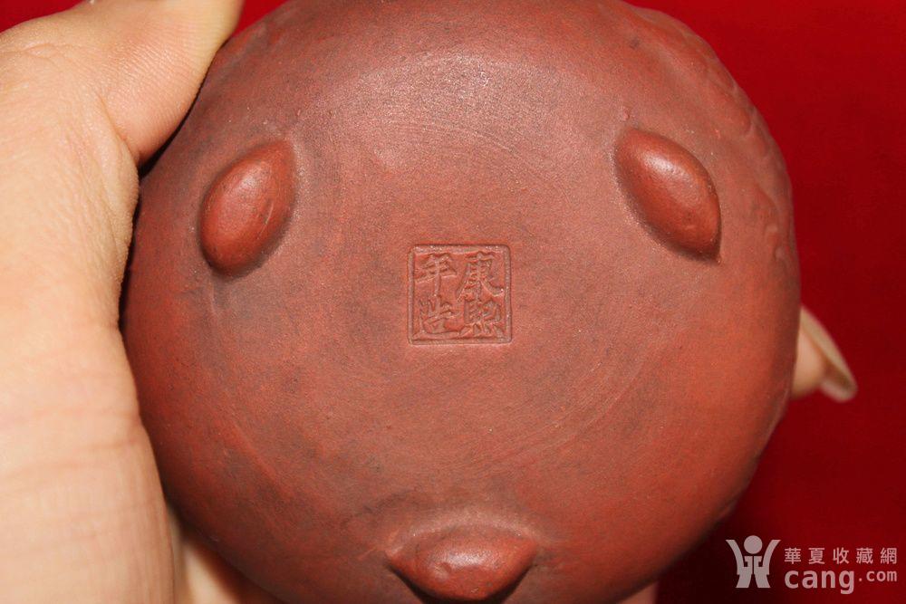 清代康熙年制款汕头紫砂壶