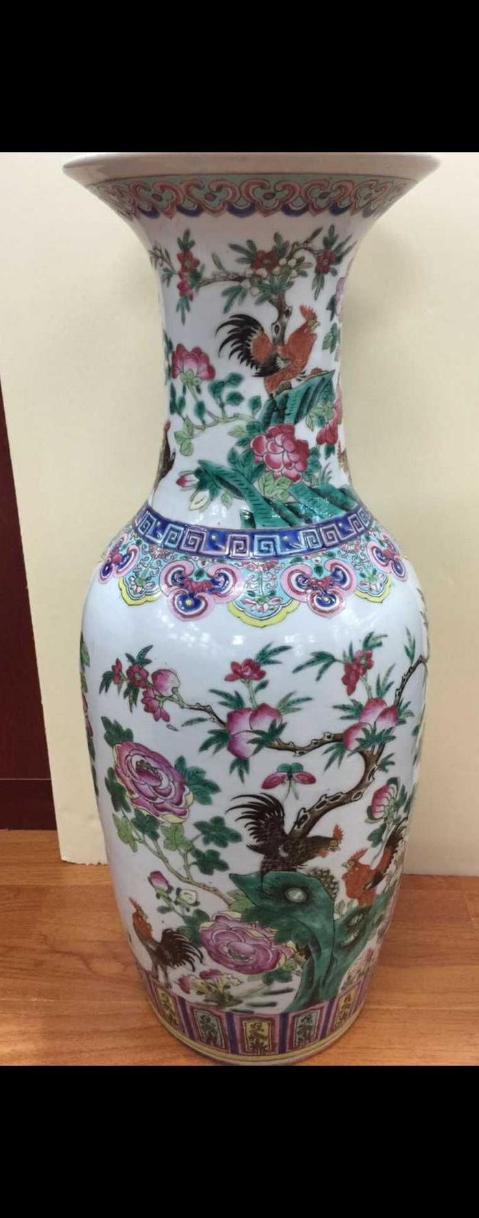 300件同治彩九鸡瓶_华夏古玩城_华夏收藏网