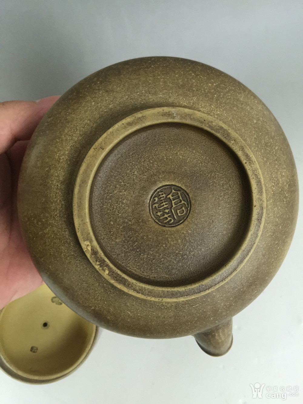 高建芳竹节提梁紫砂壶