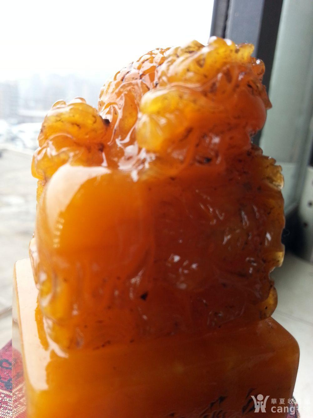 清,黄易作 寿山田黄 珍品 冻石 双龙抢珠钮 印章:552克