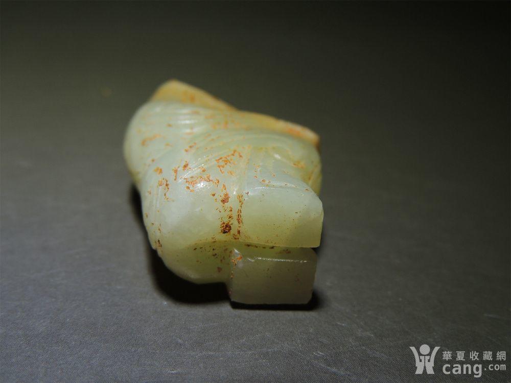 古玉老玉 和田玉西周小玉熊雕件 包老到代_地摊交易_华夏收藏网