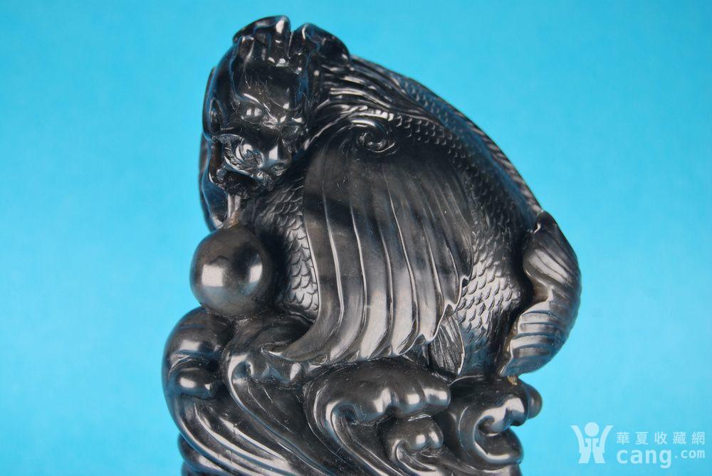 寿山石雕——螭吻戏珠