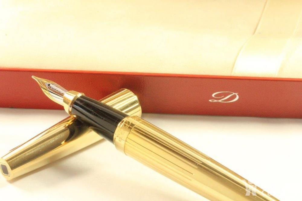 世界奢华品牌法国dupont都彭18k金钢笔 高品位藏品赠礼