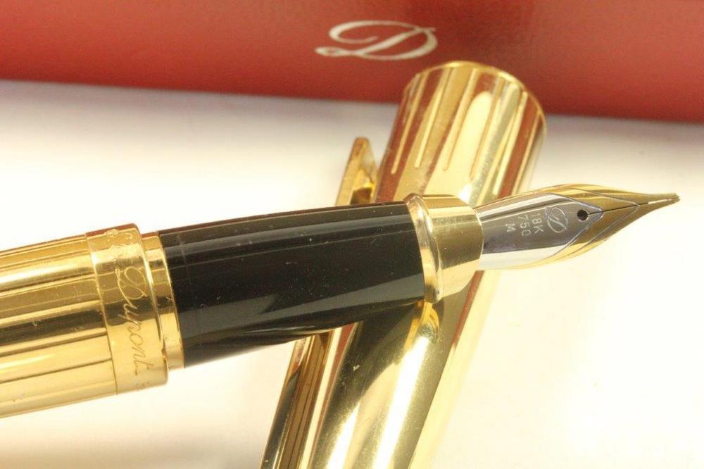世界奢华品牌法国dupont都彭18k金钢笔 高品位藏品赠礼