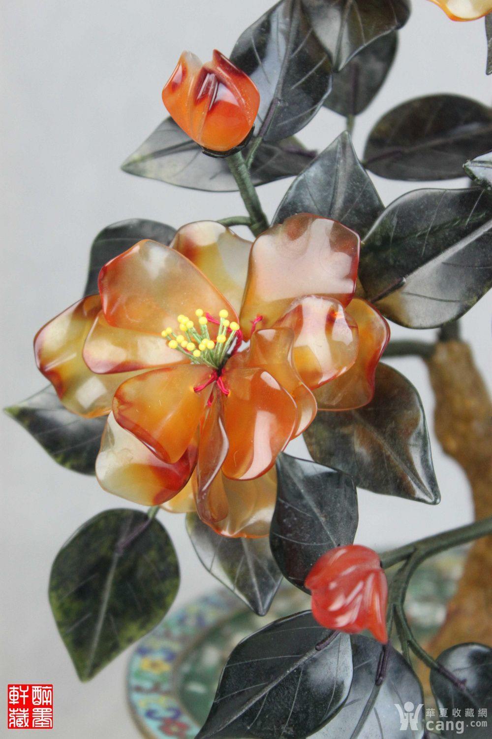 杂项 珐琅器 精美多宝景泰蓝盆景 景泰蓝多宝盆景 c