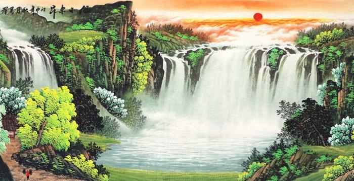 吴泽·小六尺聚宝盆山水