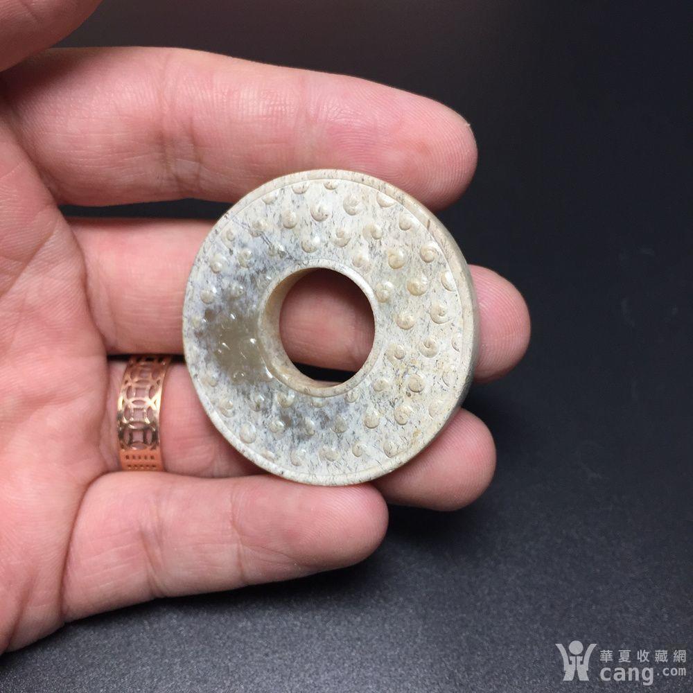 **蝌蚪纹玉璧