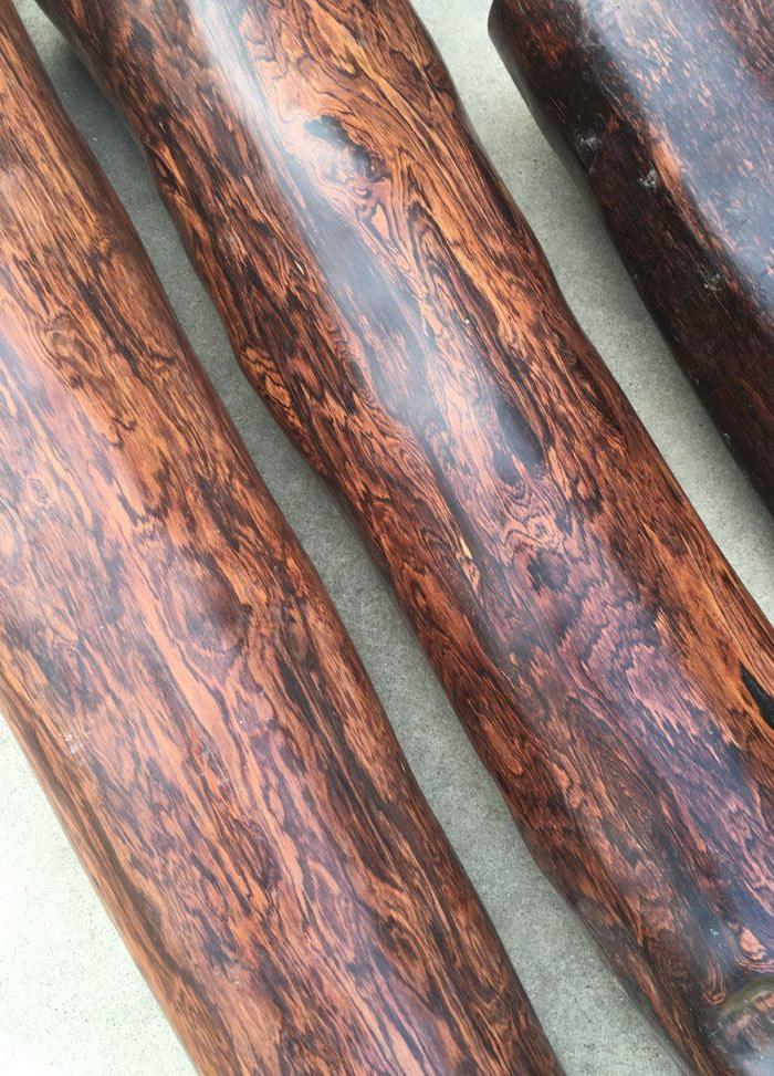 老木头紫油梨原木