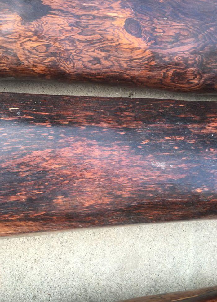 老木头紫油梨原木