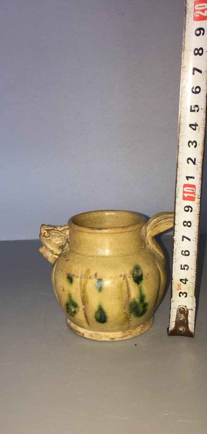 华夏古玩城 瓷器 高古 > 唐 长沙窑兽首水注 年代:隋唐 艺术类别:其它