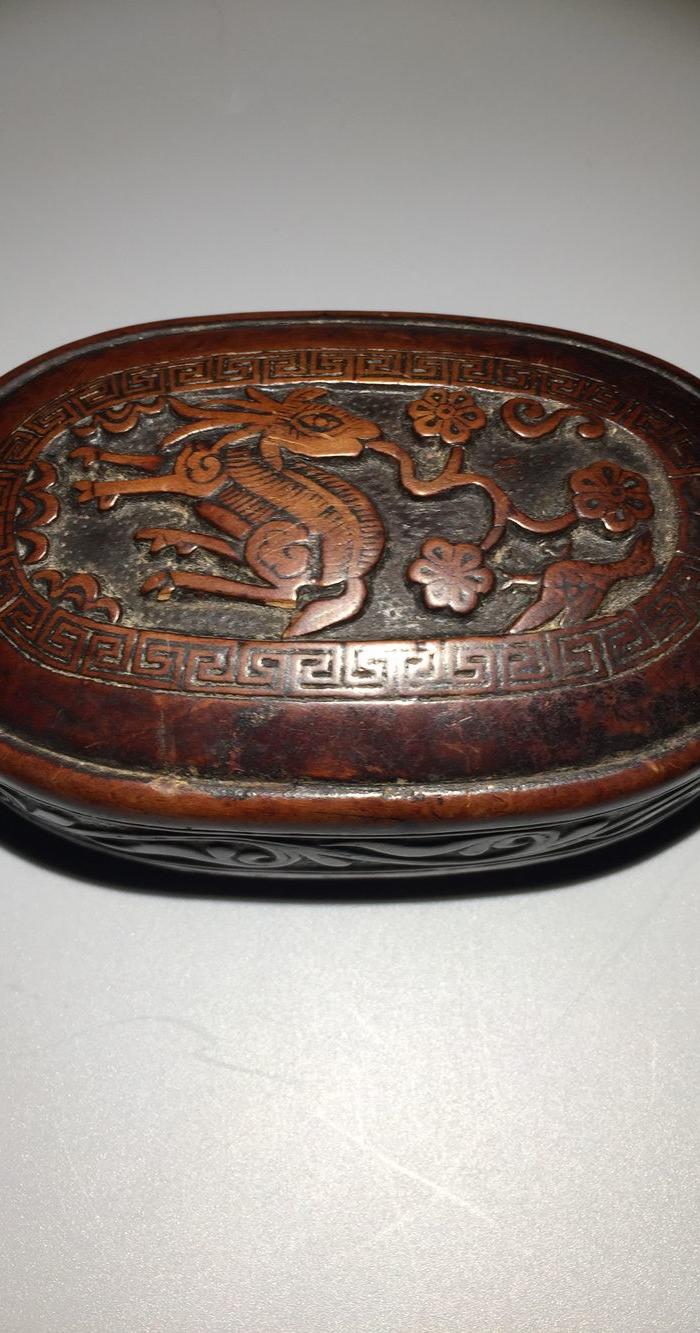 清中黄杨木眼镜盒_华夏古玩城_华夏收藏网