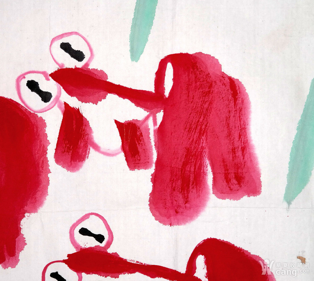 京津画派 崔子范《金鱼》原托旧镜心.