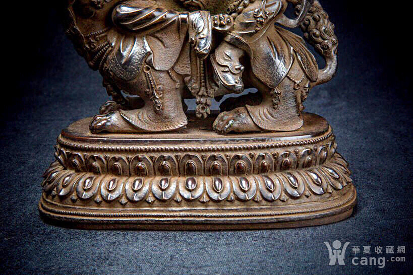 大明永乐年施款铜佛像 原封底