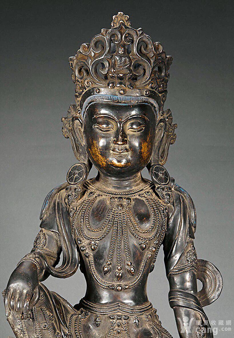 清代文殊菩萨佛像 精品