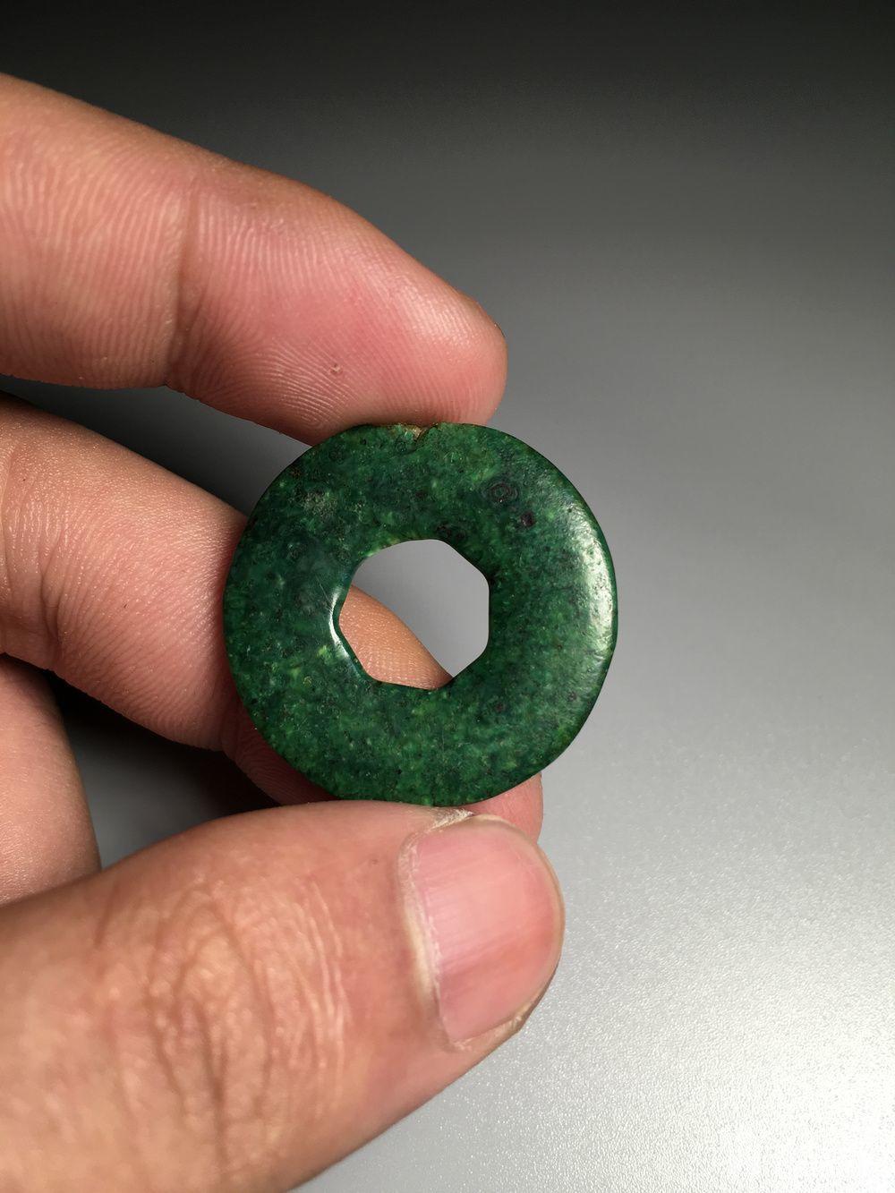 清代虬角平安扣