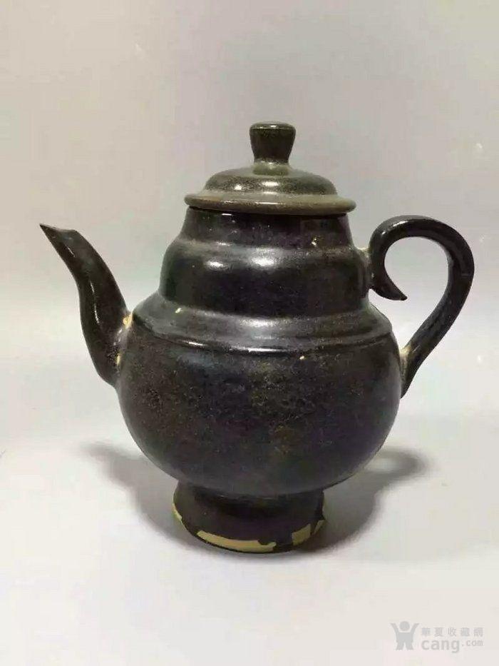 茶叶末釉执壶
