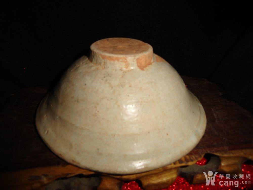 乐平窑影青釉芒口划花碗.