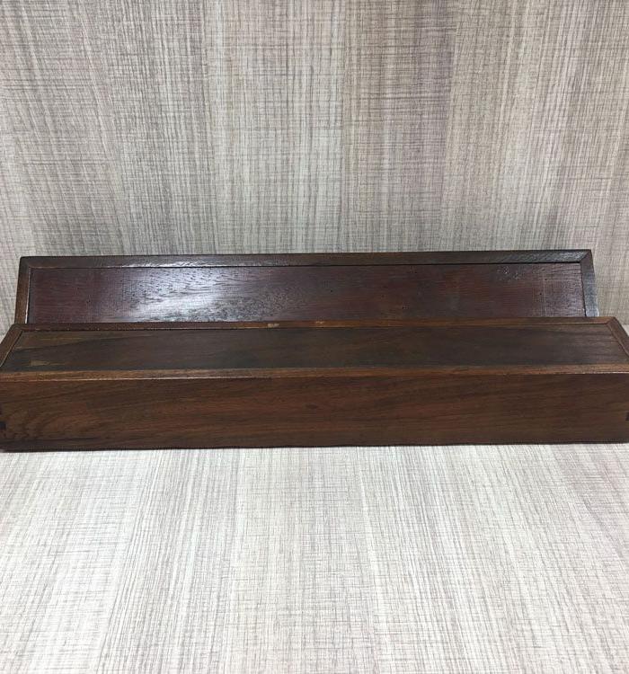 清代黄花梨雕刻龙纹画盒古玩杂项老木器书画盒黄花梨