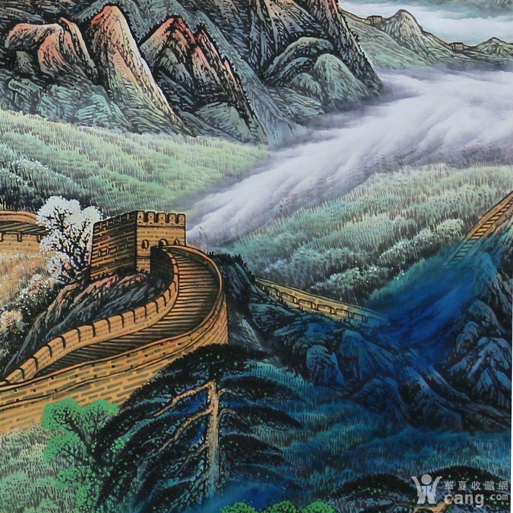 世界书画家协会会员吴占朝大丈六长城雄风