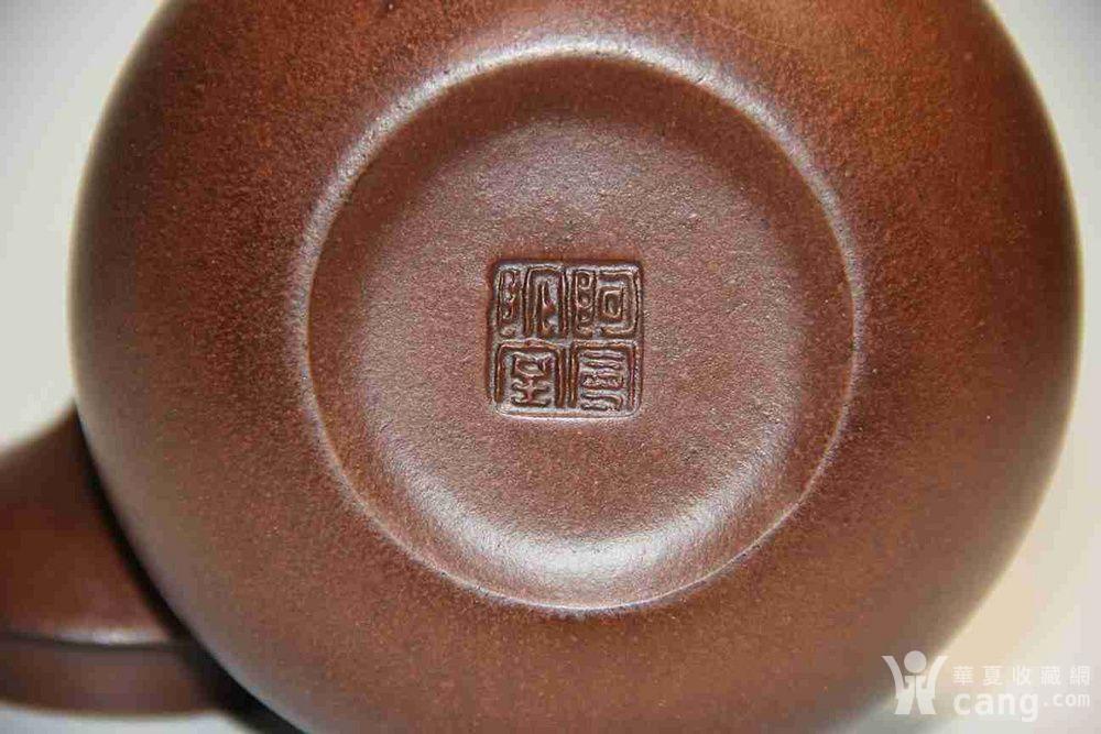 清代陈曼生紫砂提梁壶 壶中精品