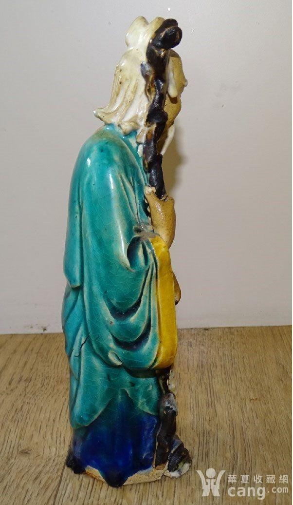 民国时期 石湾窑 瓷塑人物