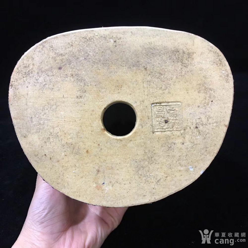 晚清民国喻炳昌造粉彩千手观音雕塑瓷像
